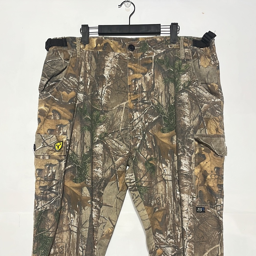 Scentblocker Odor Control 6 Pocket Realtree Edge Cotton Pants Size 2XL - Picture 3 of 12